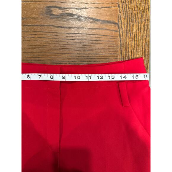 New York & Company 7Th Avenue Design Studio Red Pants Women's Size 8 - Picture 6 of 8